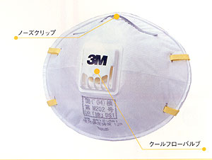 3M  スリーエム使い捨て式防じんマスク 8812J-DS1 １０枚入り×5箱